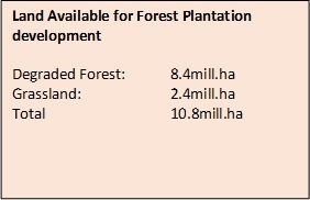 Land Available for Forest Plantation